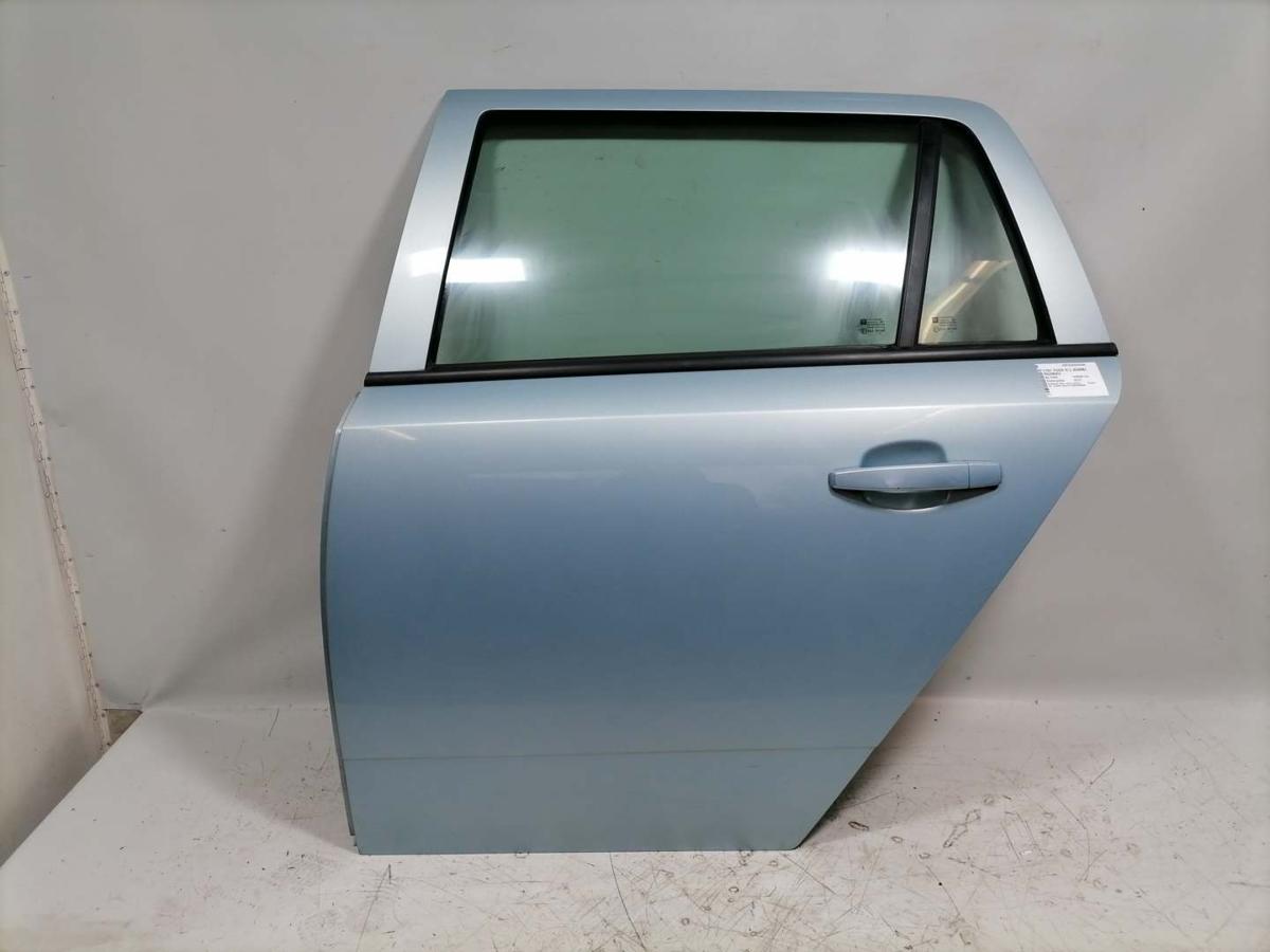 Opel Astra H original T&uuml;r hinten links Eisbergblau Z21Y Kombi Rohbau Bj.2009